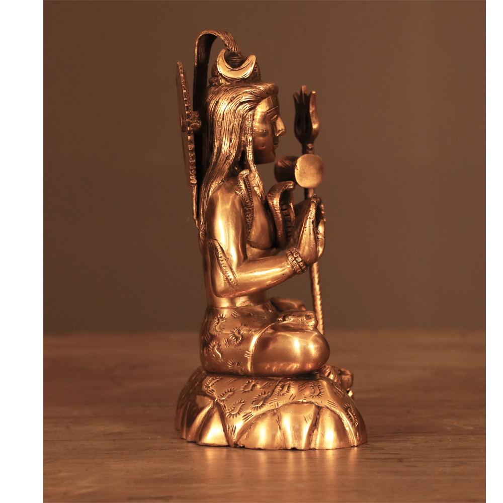LORD SHIVA BRASS STATUE - Buy exclusive brass statues, collectibles and  decor
