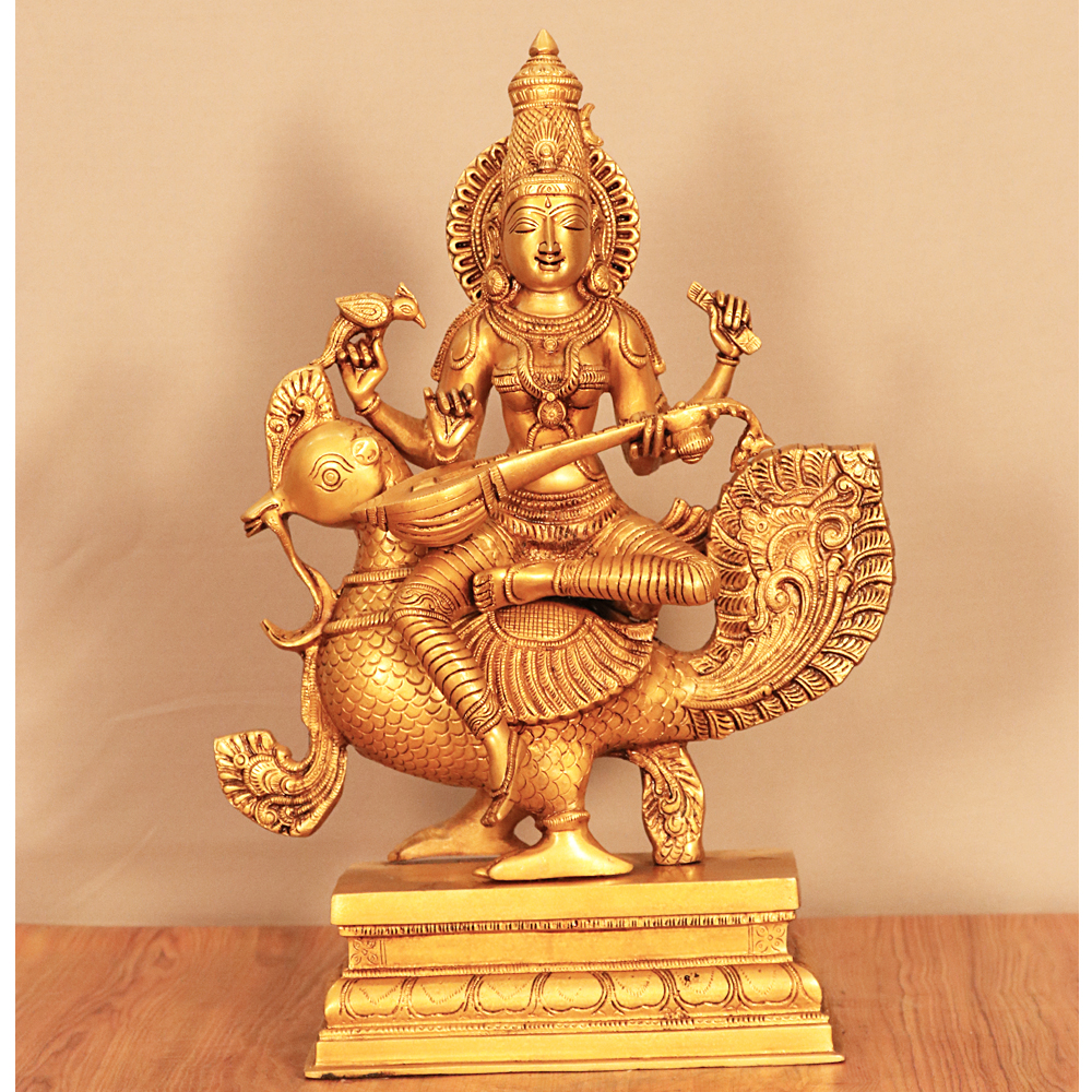 SARASWATI BRASS STATUE Buy exclusive brass statues, collectibles and