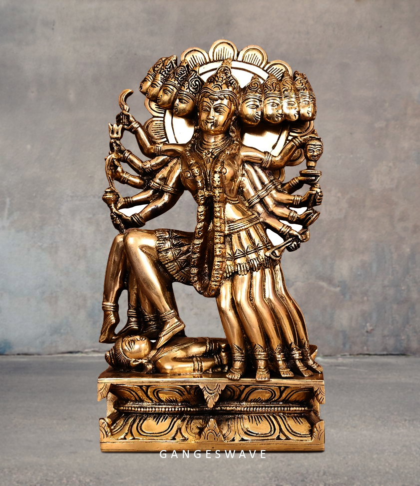 BRASS MAA KALI BRASS STATUE - Buy exclusive brass statues, collectibles and  decor